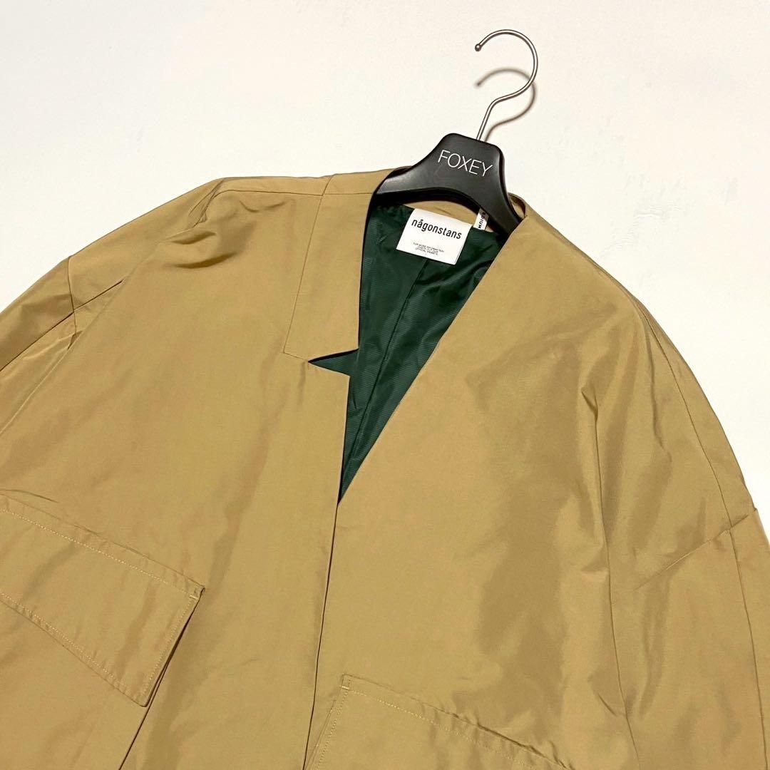 nagonstans ナゴンスタンス ミクロッティオックス ノー ファティーグジャケット ベージュ Mサイズ