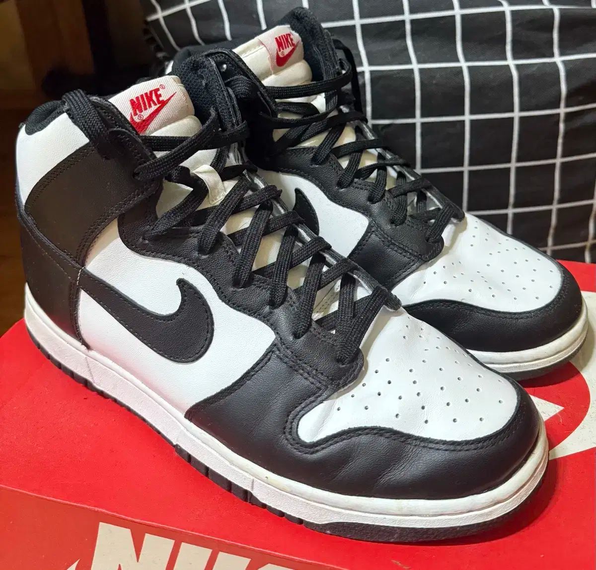 ナイキ ダンク ハイ ブラック＆ホワイト W