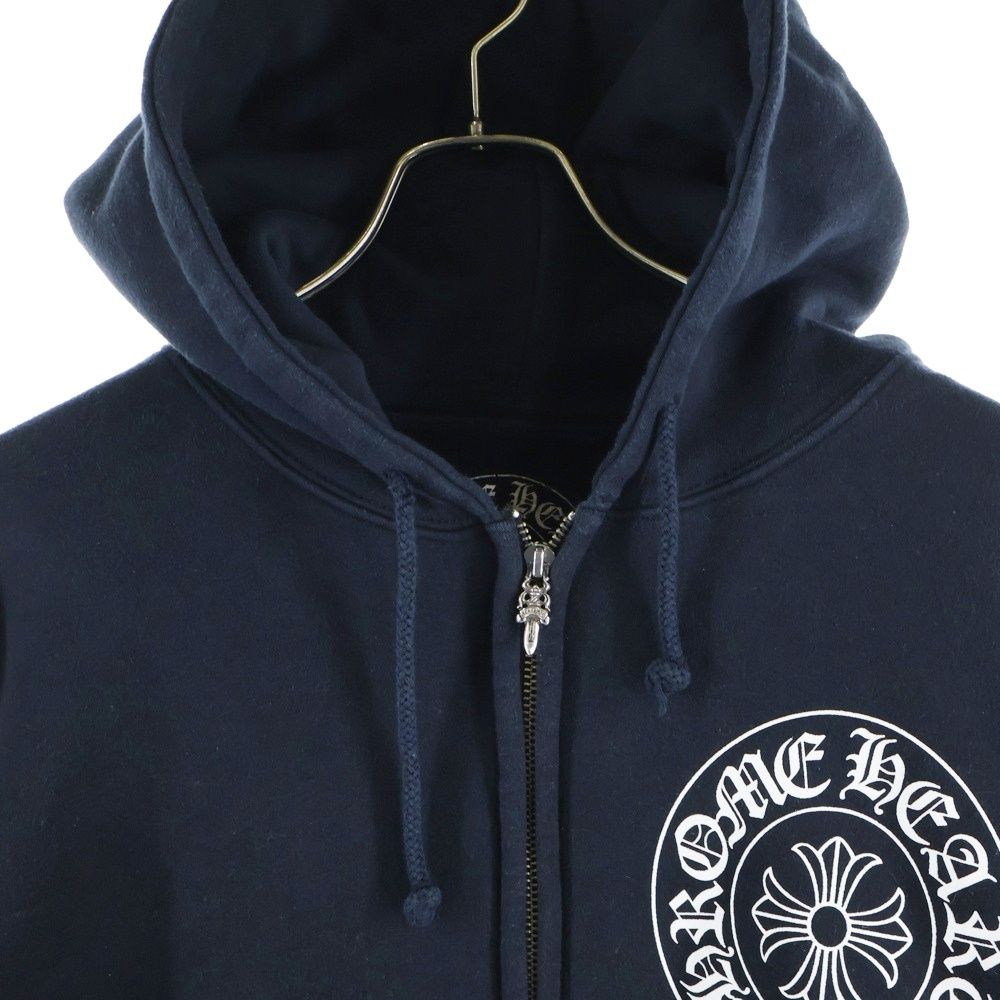CHROME HEARTS (クロムハーツ) 90's OLD HORSESHOE ZIP HOODIE