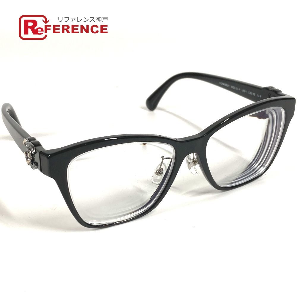 CHANEL シャネル サングラス CC ココマーク ロゴ ラインストーン