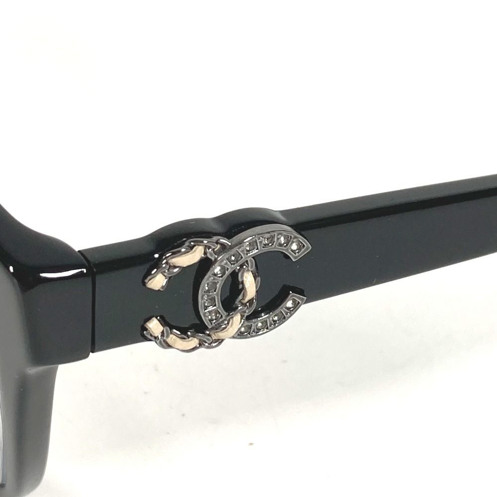 T*P様 CHANEL シャネル サングラス CC ロゴラインストーン チタン T*P