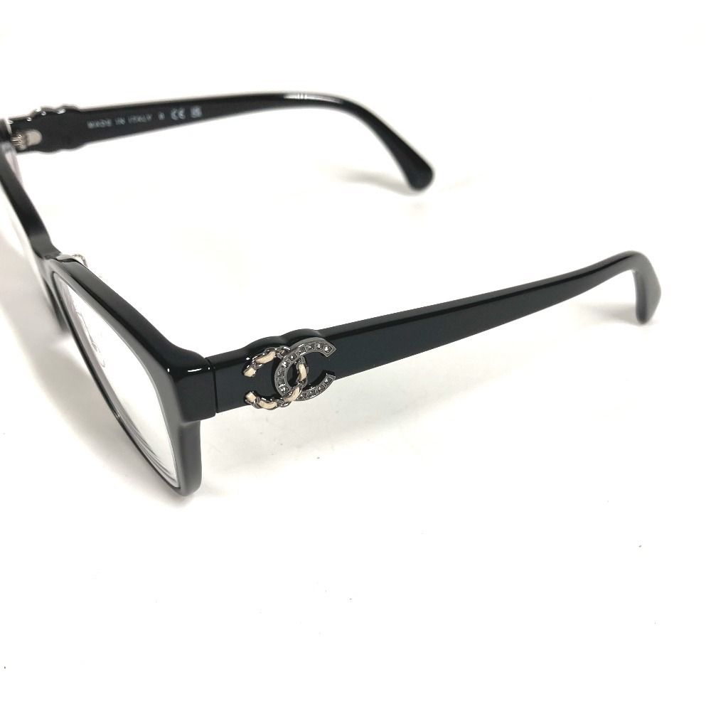 CHANEL シャネル サングラス CC ココマーク ロゴ ラインストーン