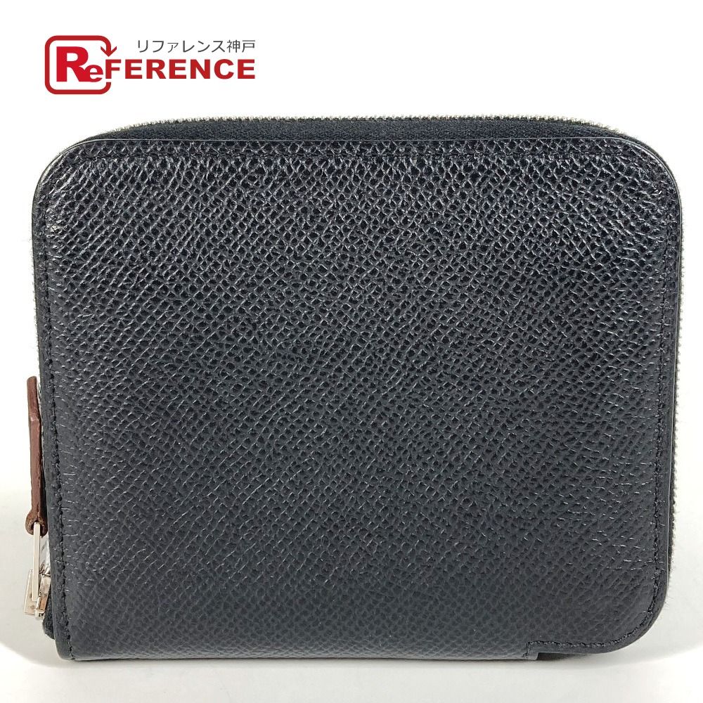 HERMES エルメス コインケース アザップコンパクト エプソン ブラック