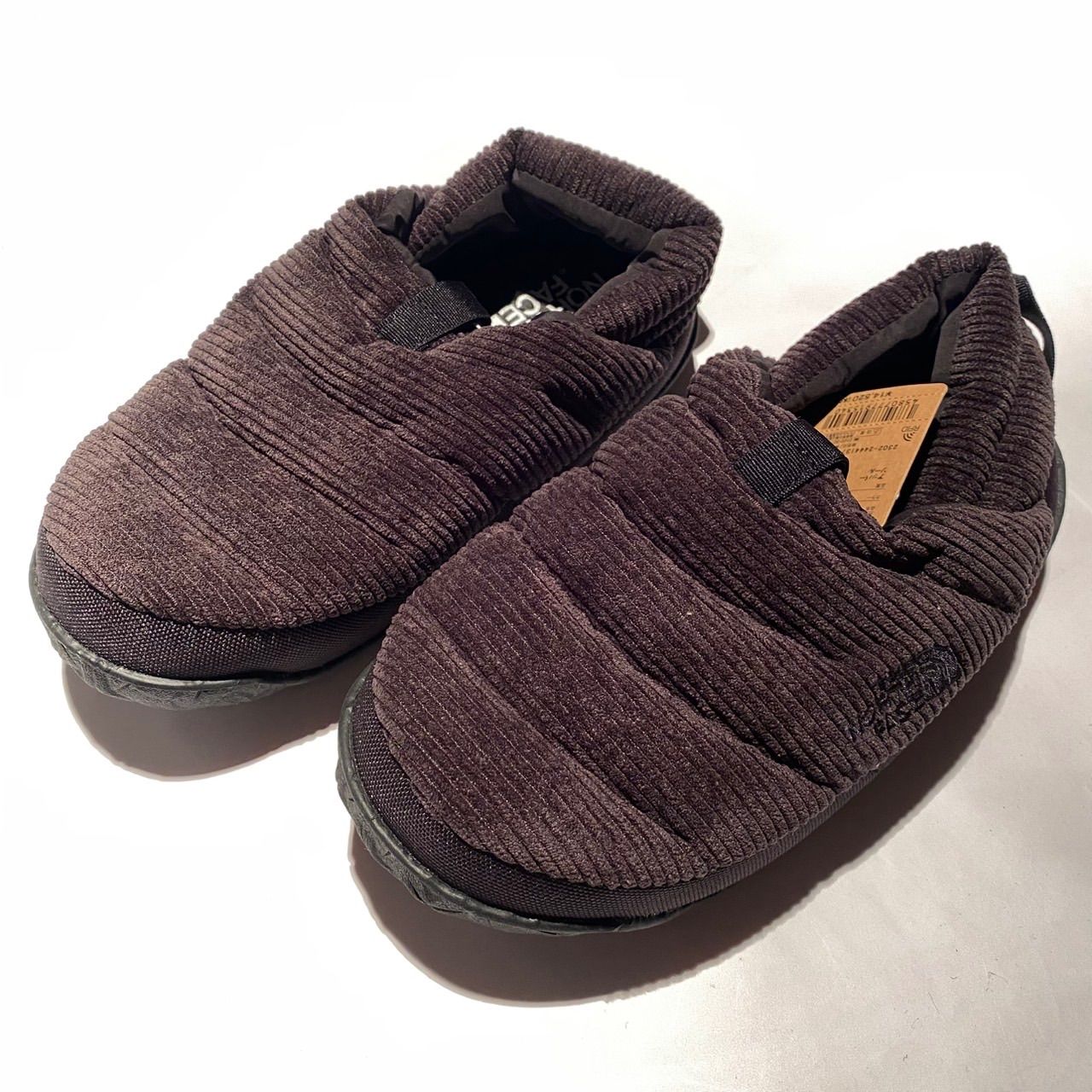 THE NORTH FACE W Nuptse Mule Corduroy KK TNFブラックxTNFブラック 23 cm