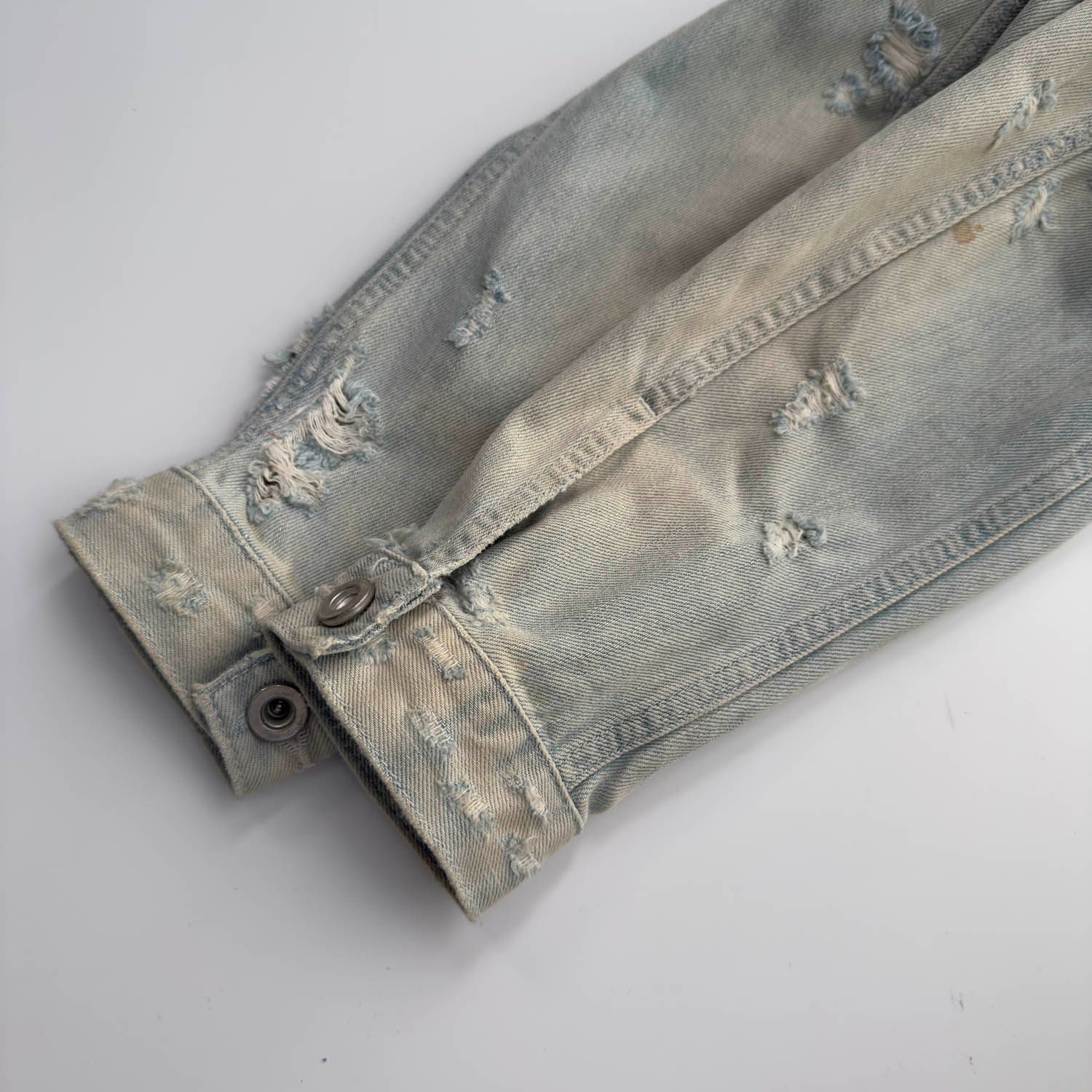 DIESEL (ディーゼル) 3rdタイプ クラッシュ加工 デニムジャケット