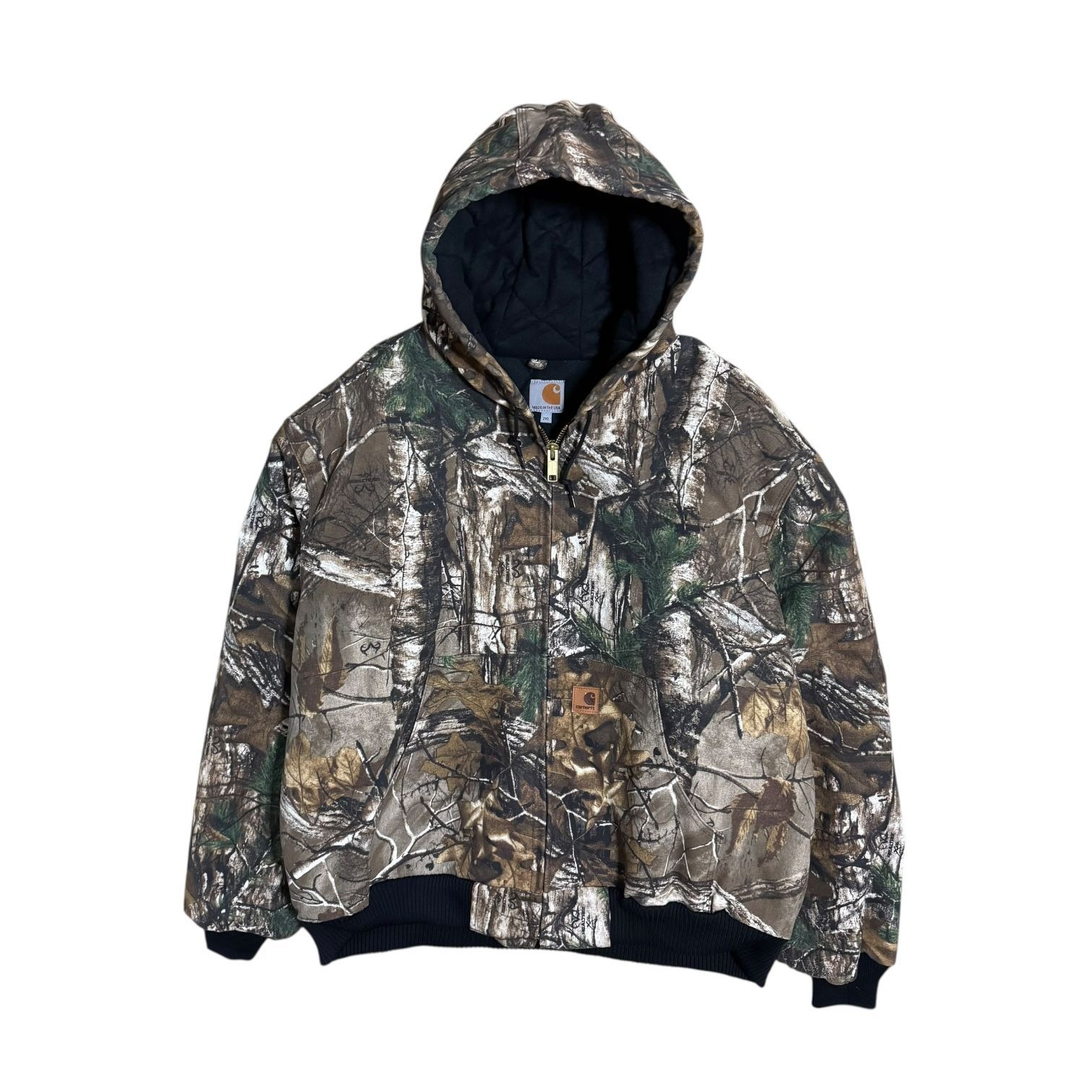 USA製Carhartt カーハート アクティブジャケット リアルツリー 迷彩
