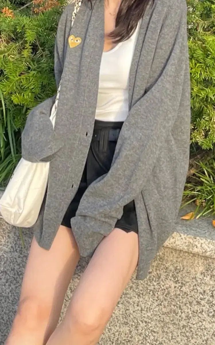  COMME des GARCONS コム デ ギャルソン PLAY ゴールド ハート カーディガン M 長袖 カーディガン ボレロ アンサンブル