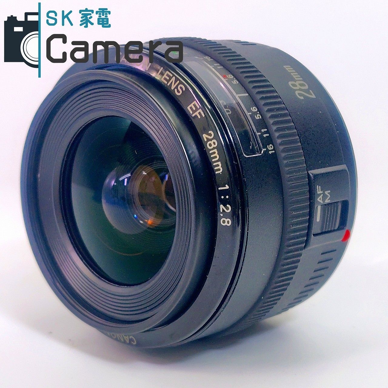Canon EF 28ｍｍ F2.8 キャノン キャップ フィルター 付