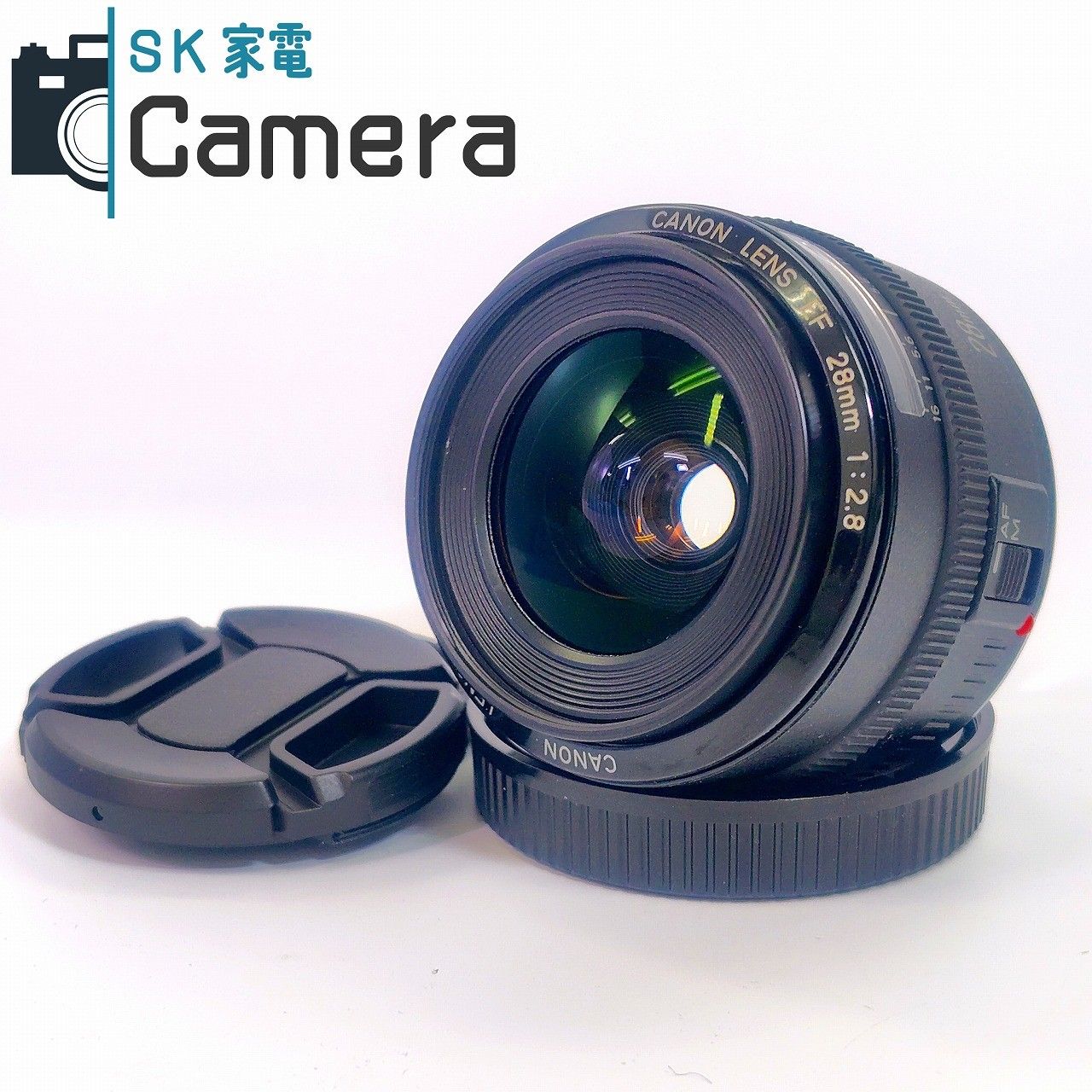 Canon EF 28ｍｍ F2.8 キャノン キャップ フィルター 付