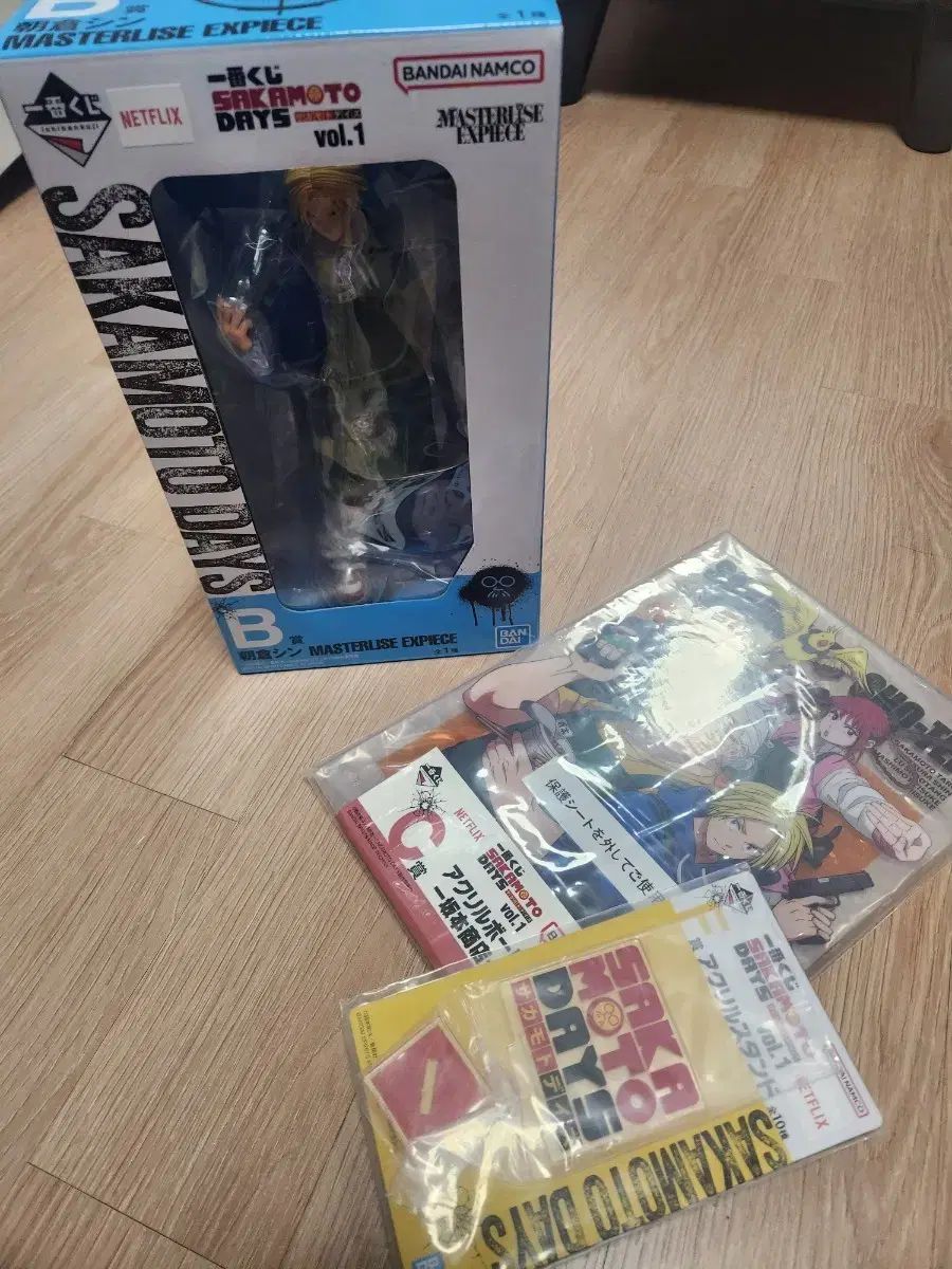 坂本デイズ 新フィギュア アクリルパネル セット