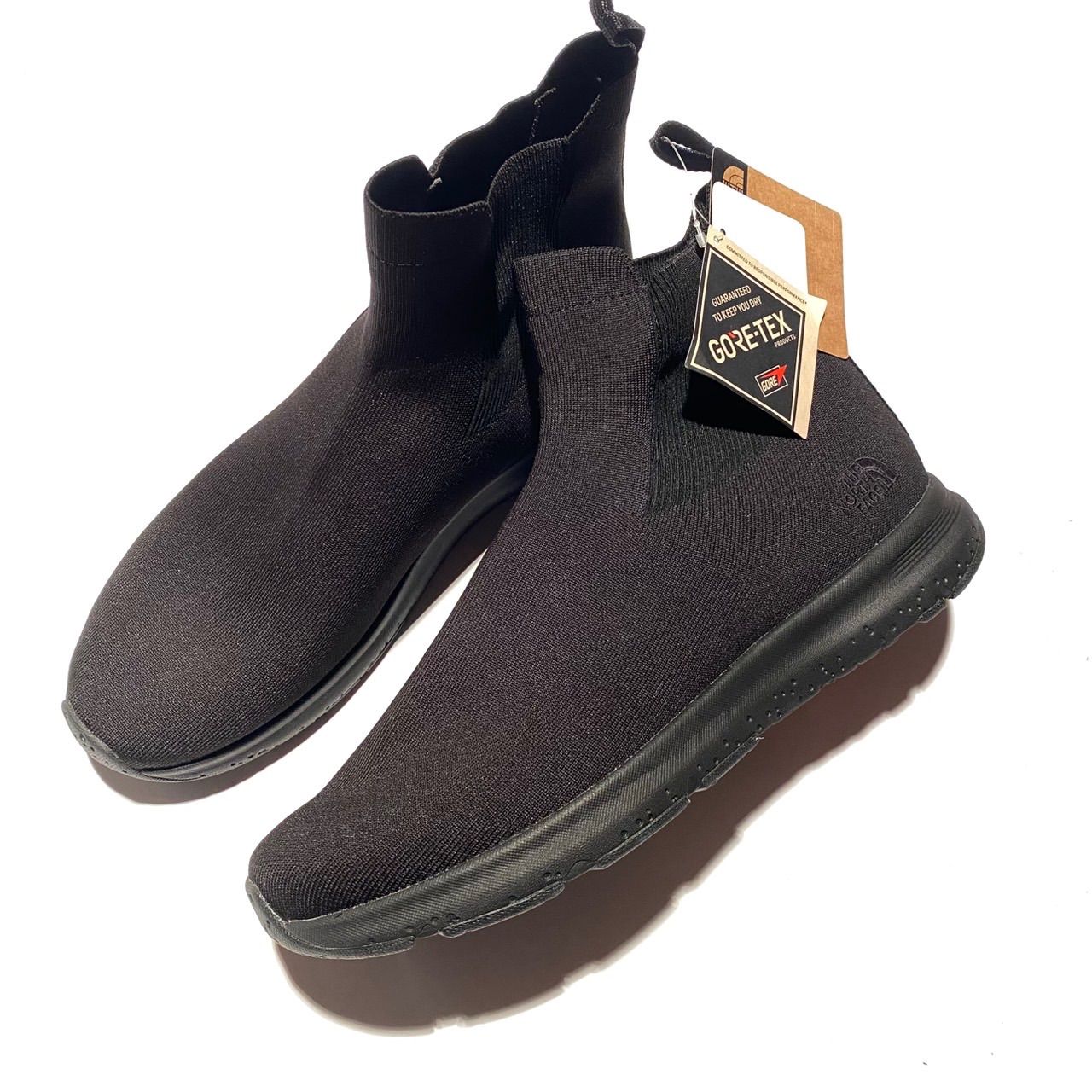 THE NORTH FACE Velocity Knit Mid I GORE-TEX Invisible Fit KK TNFブラック×TNFブラック NF52340 28cm