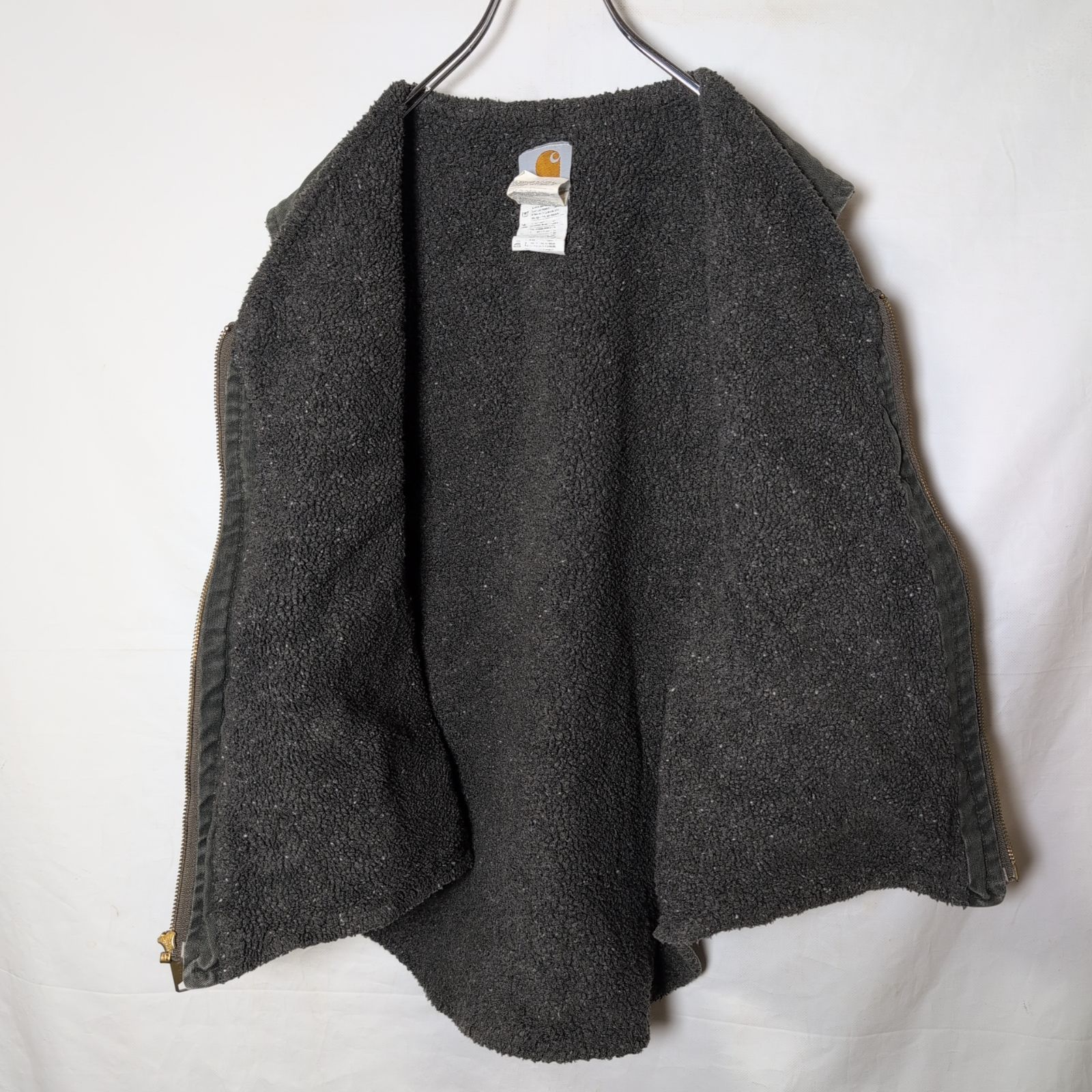 Carhartt/カーハート】ダック ベスト モスグリーン MOS ボア f - メルカリ