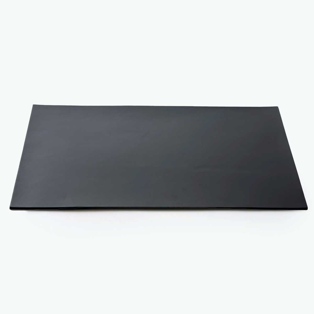 デスクマット 本革 イタリアンレザー 100percent LEATHER DESK MAT - L 100パーセント レザーデスクマット Lサイズ ブラック SPORTUS 沖縄