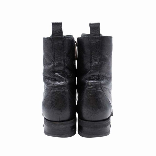 ディースクエアード DSQUARED2 サイド ジップアップ レザー ショート