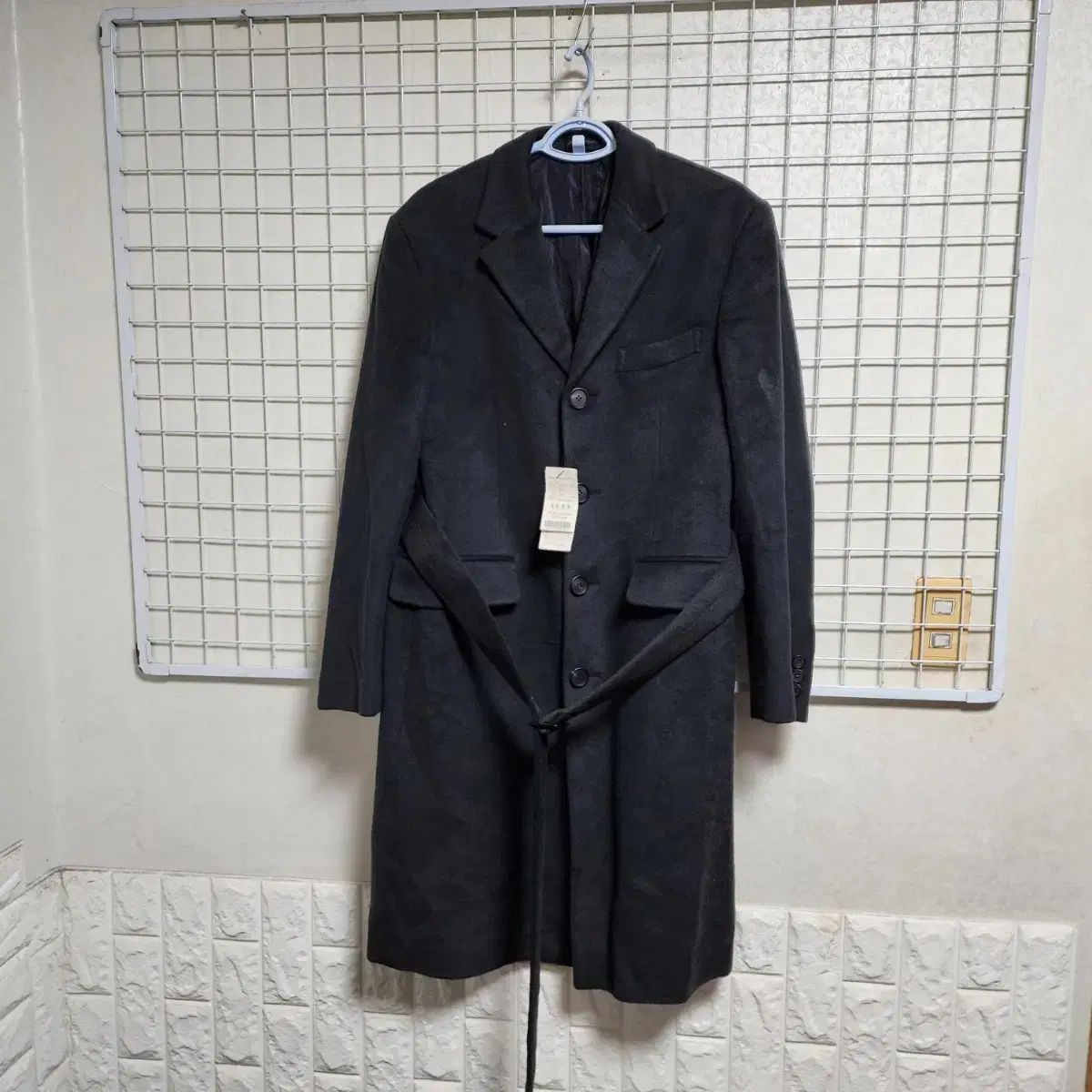 ジェス ウール ロング コート メンズ100