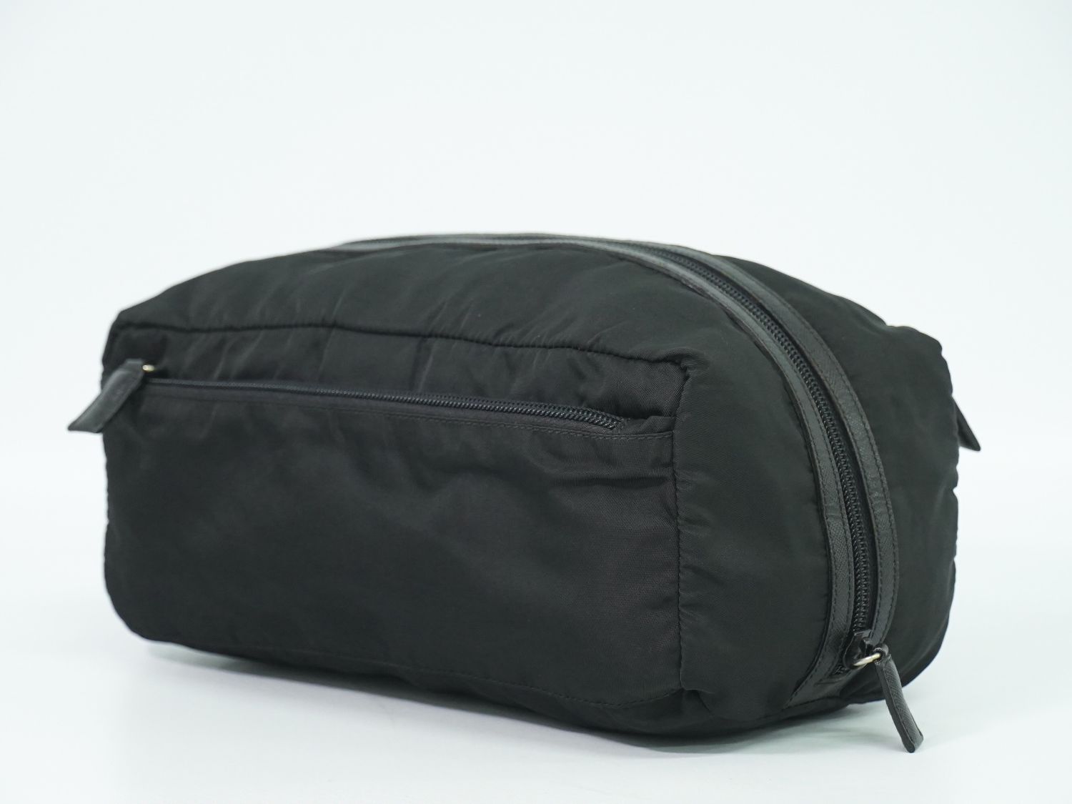 本物 プラダ PRADA ナイロン ポーチ 小物入れ ブラック 雑貨小物 フォロー割