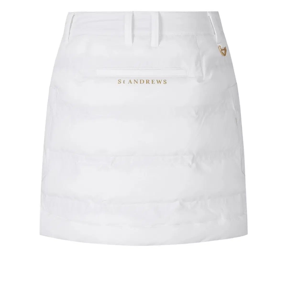 St ANDREWS セント アンドリュース レディース フェイク ボタン ダウン スカート M 28