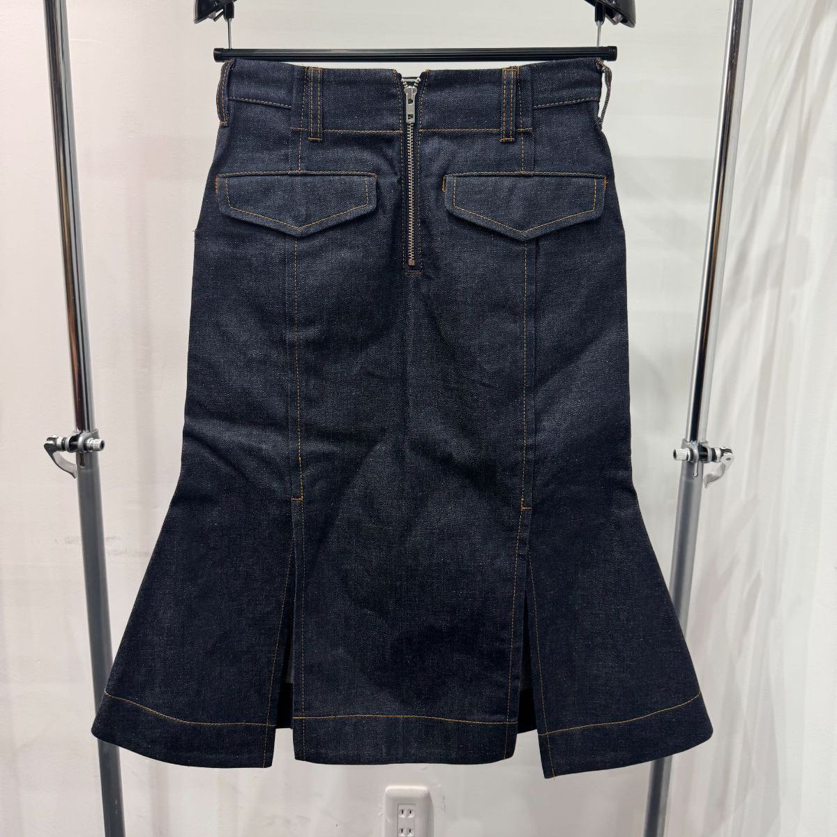 sacai デニムスカート 24-07355 D25073074