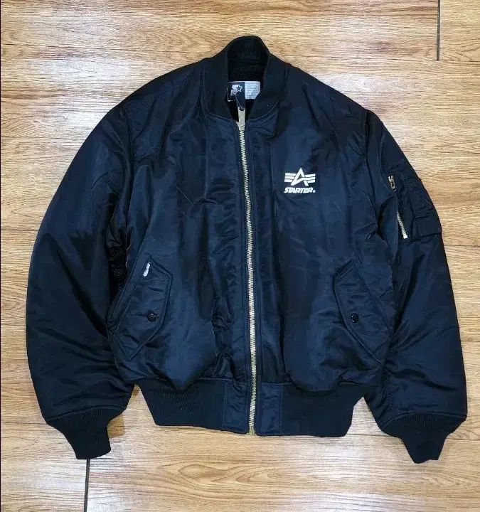 スターター x アルファ インダストリー シェルパ ジャケット リバーシブル