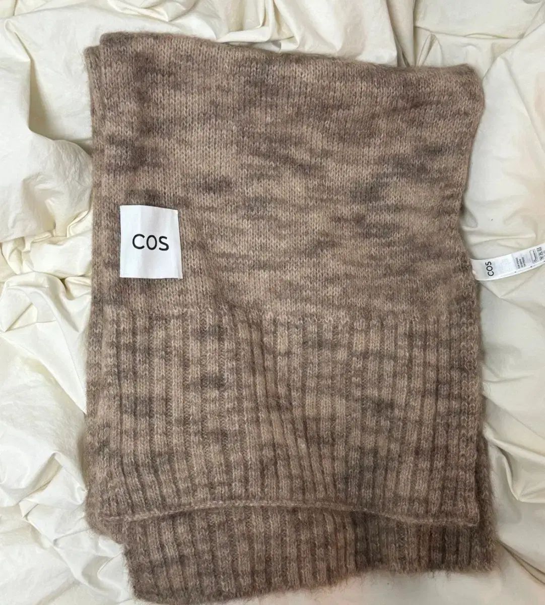 COS コス ウール アルパカ マフラー