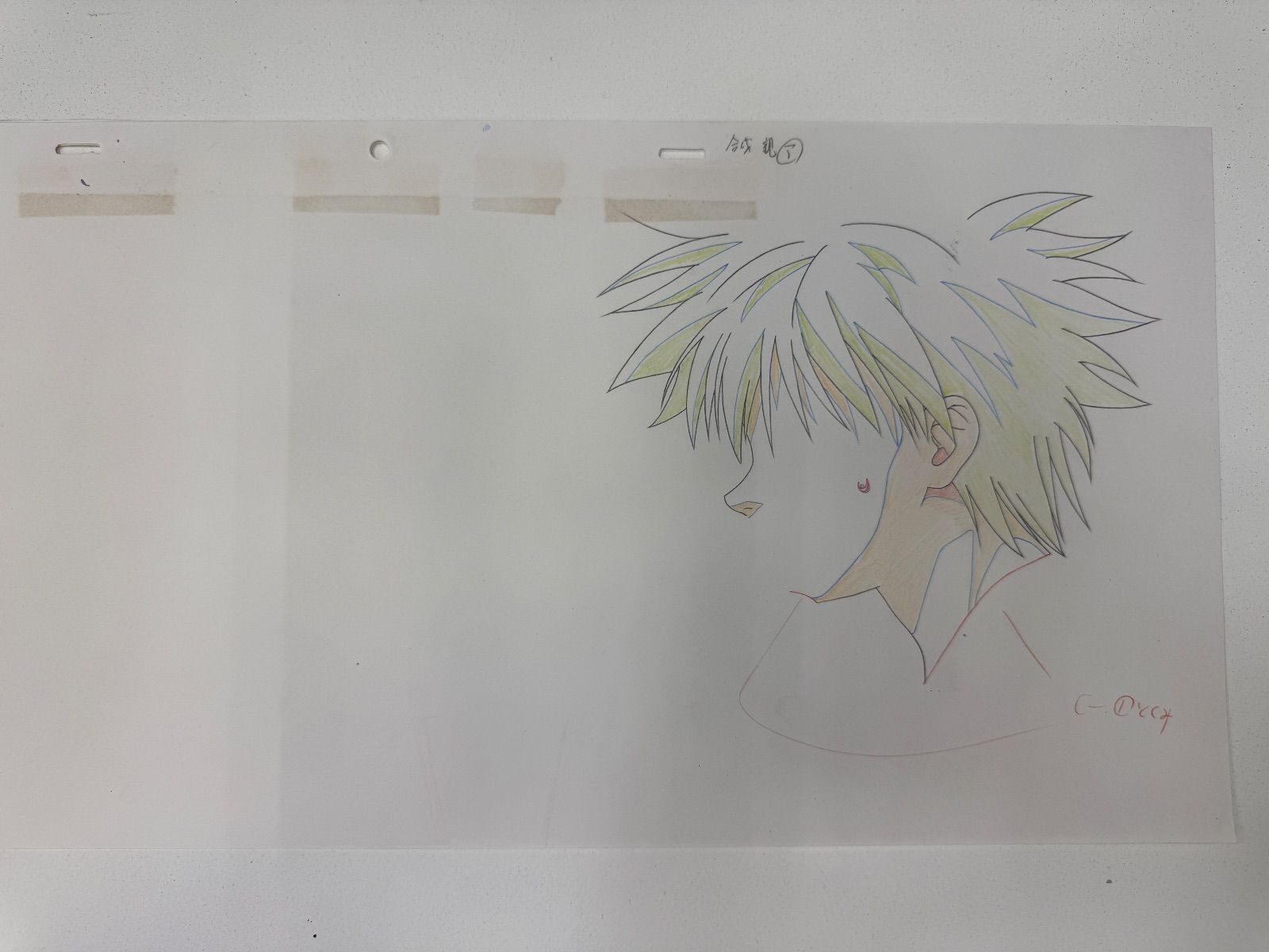 限定品】ハンター×ハンター ゴン＆キルア セル画 大判 エンドセル 