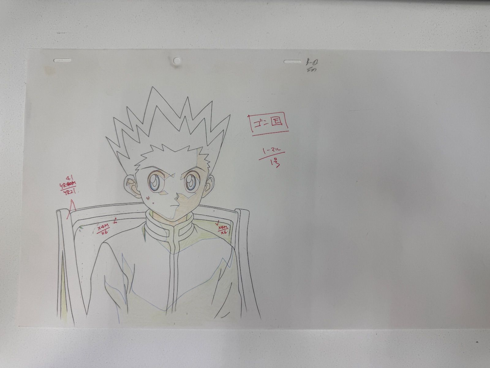 限定品】ハンター×ハンター ゴン＆キルア セル画 大判 エンドセル 