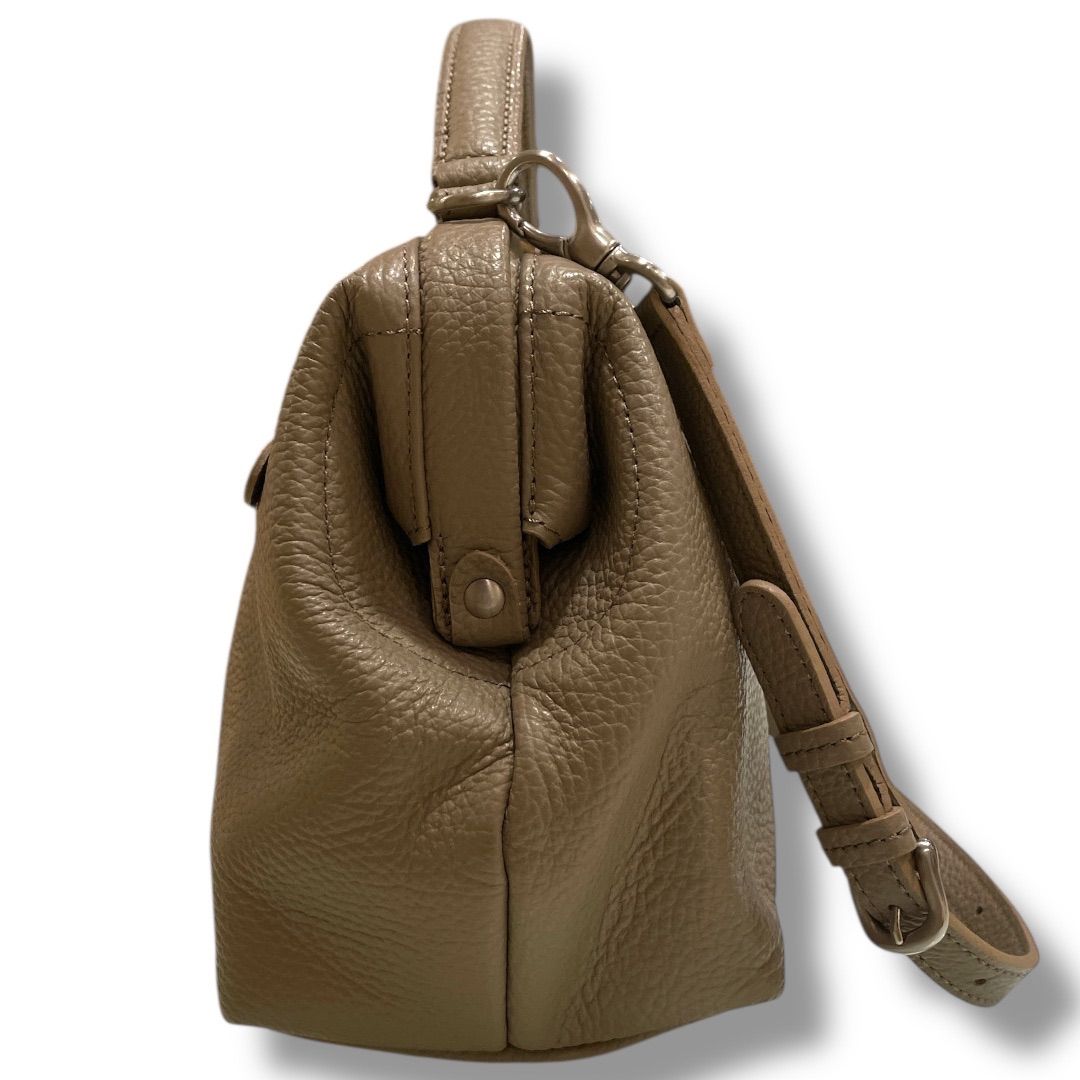 美品 Atelier nuu アトリエヌウ Parcel mist ミニダレスレザーバッグ