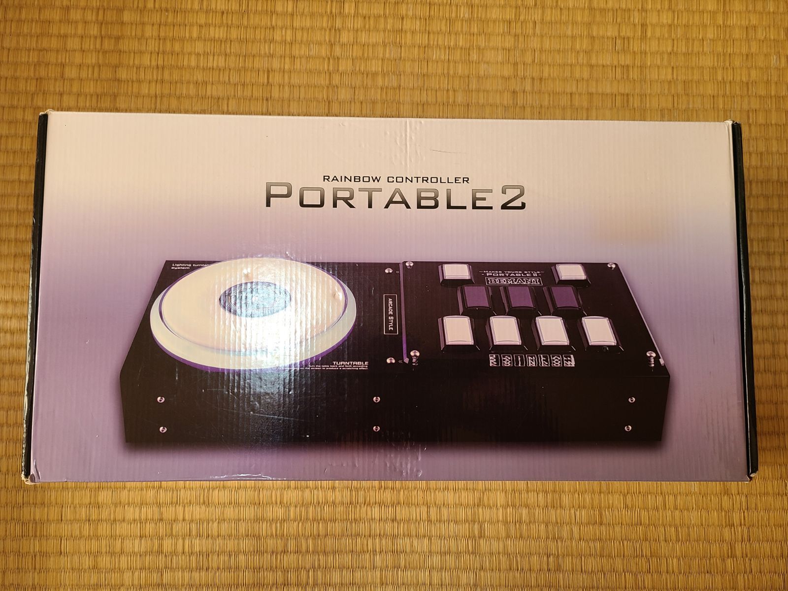 北海道 沖縄配送不可 Rainbow Controller Portable 2 ビートマニア 虹コン DAOコン