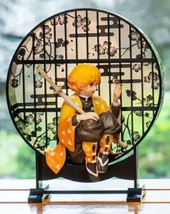 鬼滅の刃 我妻 善逸 屏風 フィギュア