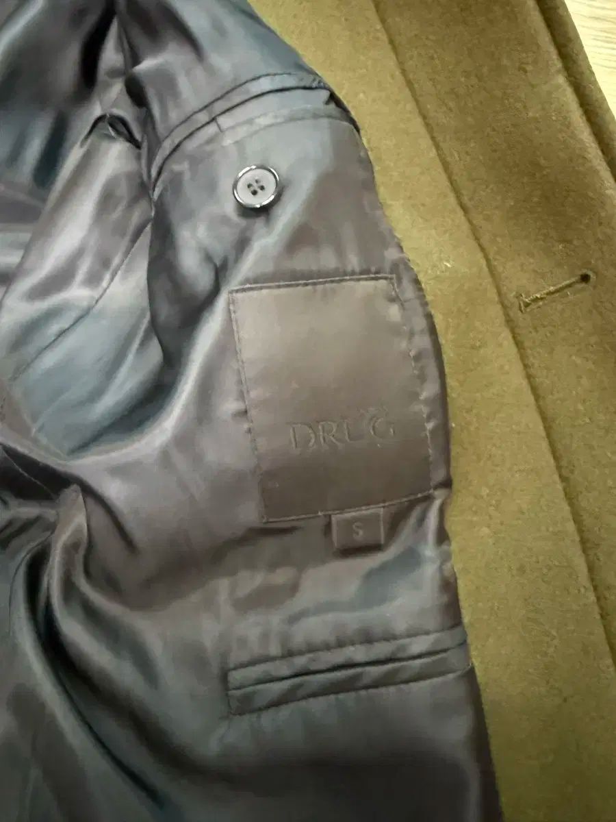 ドラッグオム ウール カシミア ビルマカン コート