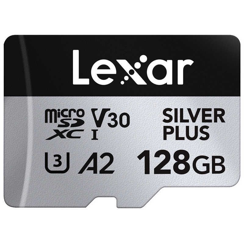 LEXAR microSDXCカード 128 GB Professional SILVER PLUSシリーズ V 30 UHS-I U 3 A 2 Class 10 -BNANJ