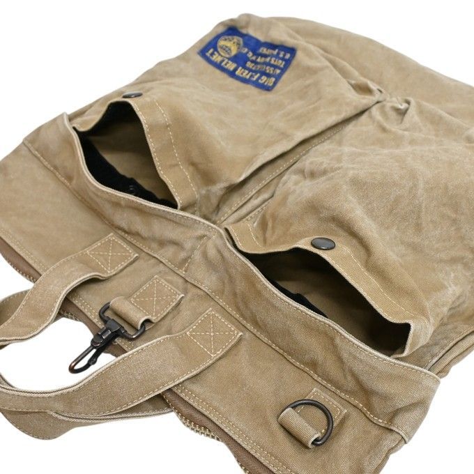 トイズマッコイ TOYS McCOY TMA2528 キャンバス 生地 ヘルメットバッグ