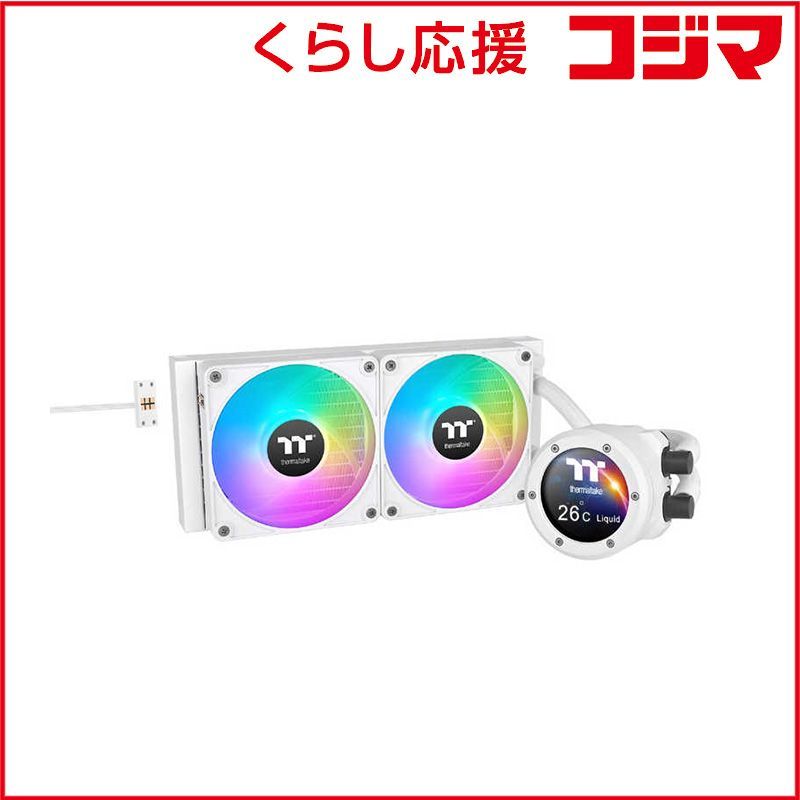 THERMALTAKE TH240 V2 Ultra EX ARGB Sync Snow Edition CL-W425-PL12SW-A