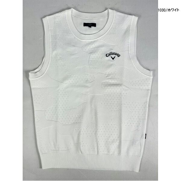 新品・未使用】L・LL・3Lサイズ キャロウェイ ニットベスト C23219100