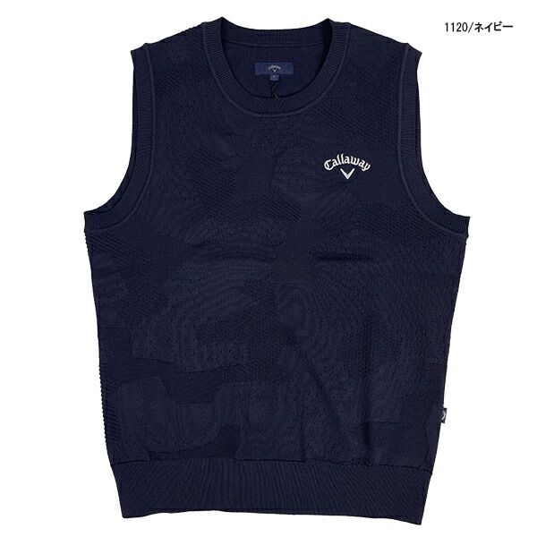 新品・未使用】L・LL・3Lサイズ キャロウェイ ニットベスト C23219100
