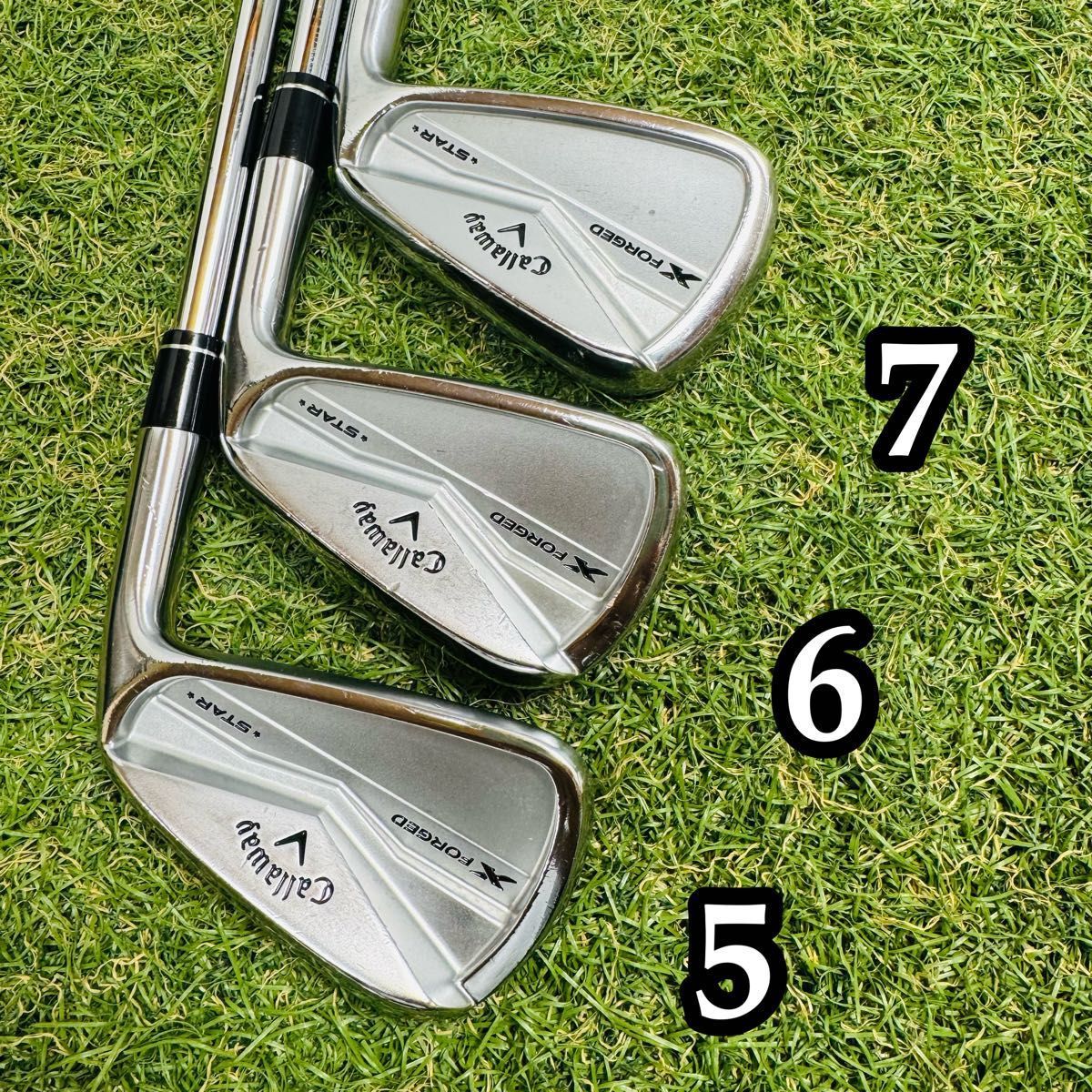 快適 キャロウェイ Xフォージドスター 2025 メンズアイアンセット 6本 送料無料で新登場！