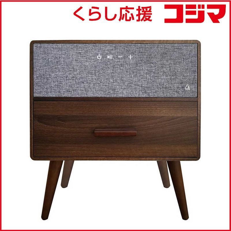 HACRAY Bluetoothテーブルスピーカー OTONI ウォールナット HR-BT-Z11WN