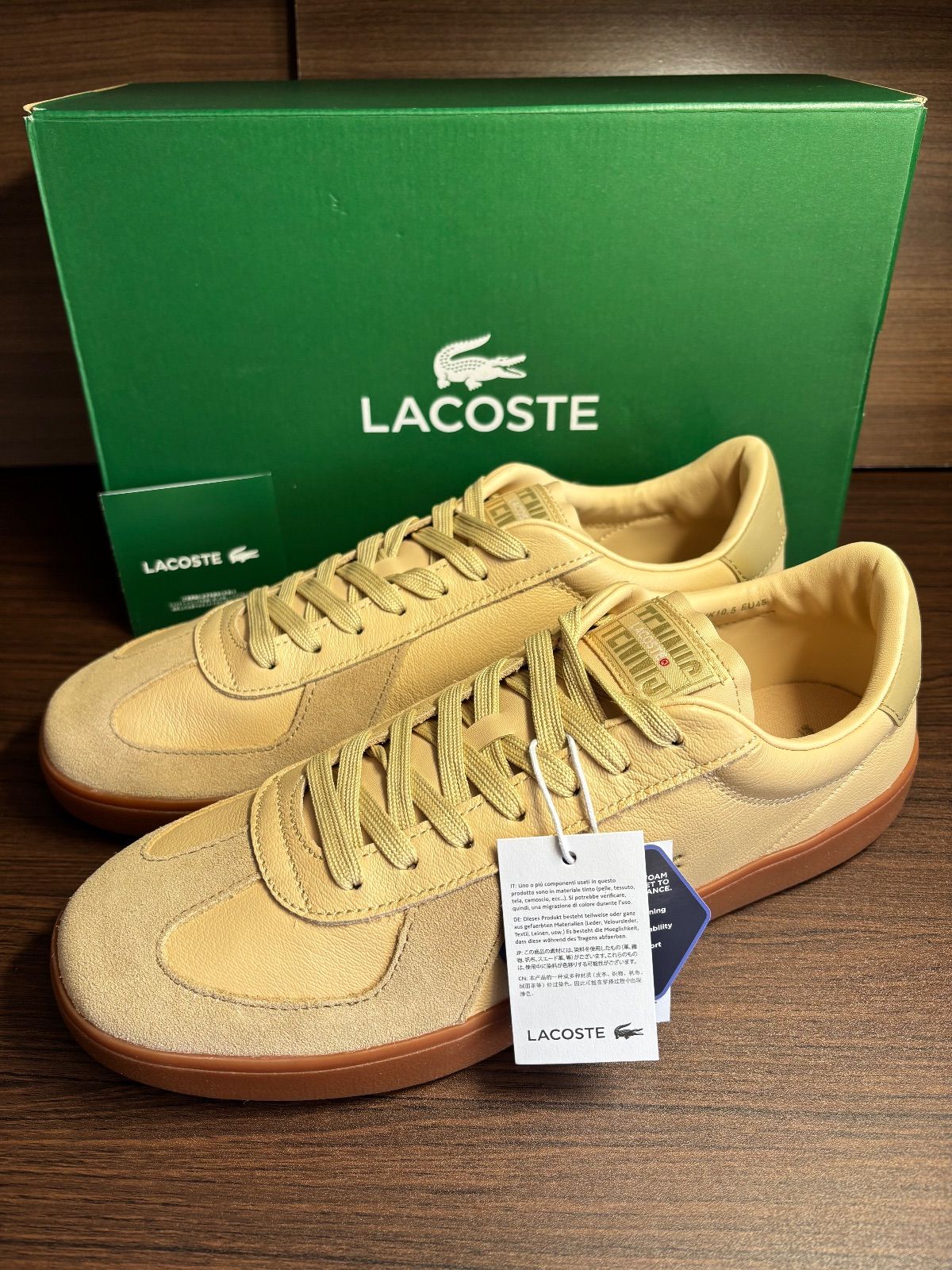 ラコステ スニーカー BASESHOT PRO 225 9 SMA 未使用 size28.5㎝