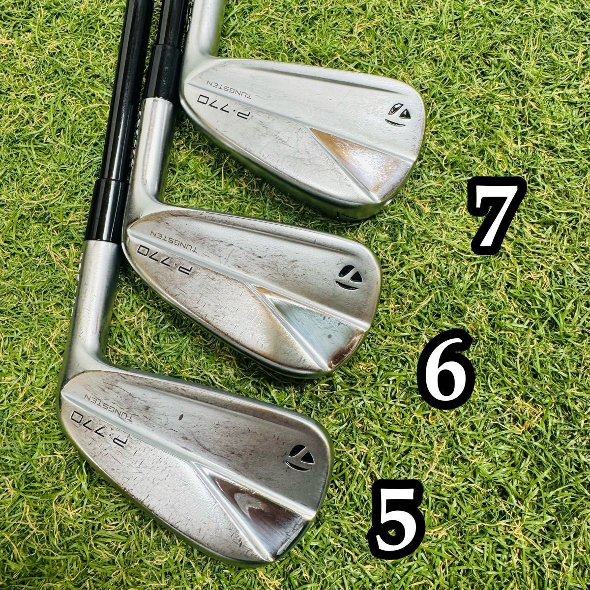 良品】テーラーメイド P770 2023 メンズアイアンセット 6本 S - メルカリ