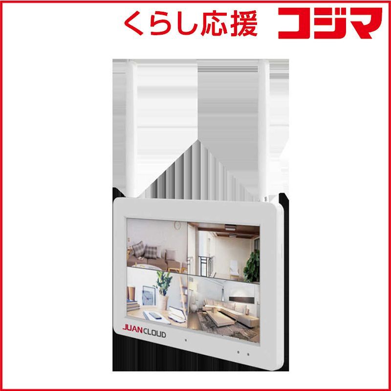 水鏡 WiFiネットワーク屋外カメラ用7インチタッチパネルモニター WiFiネットワークカメラ 増設用モニター JAT6204W