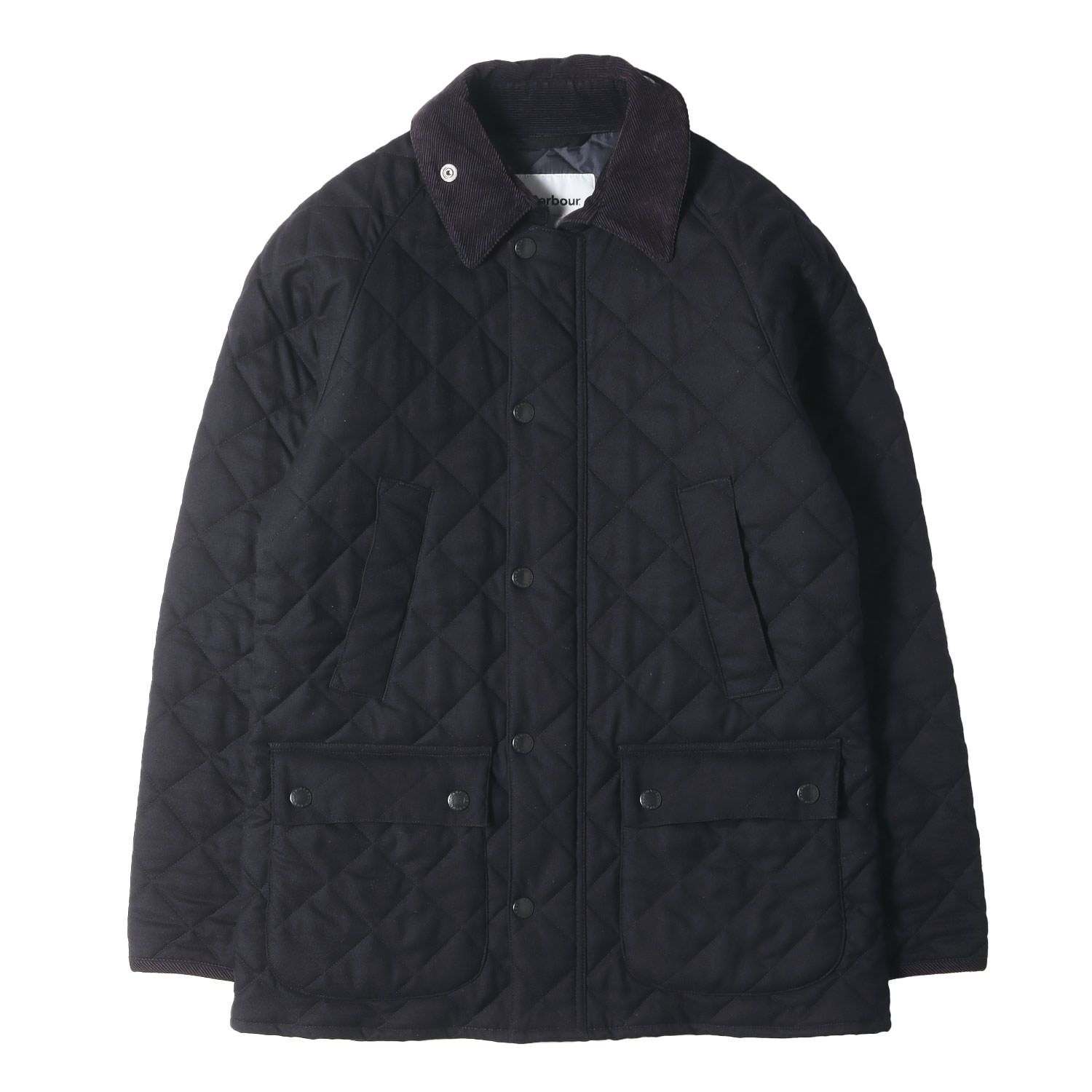 BARBOUR ジャケット サイズ:38(M) / SHIPS 別注 ウールキルティング 