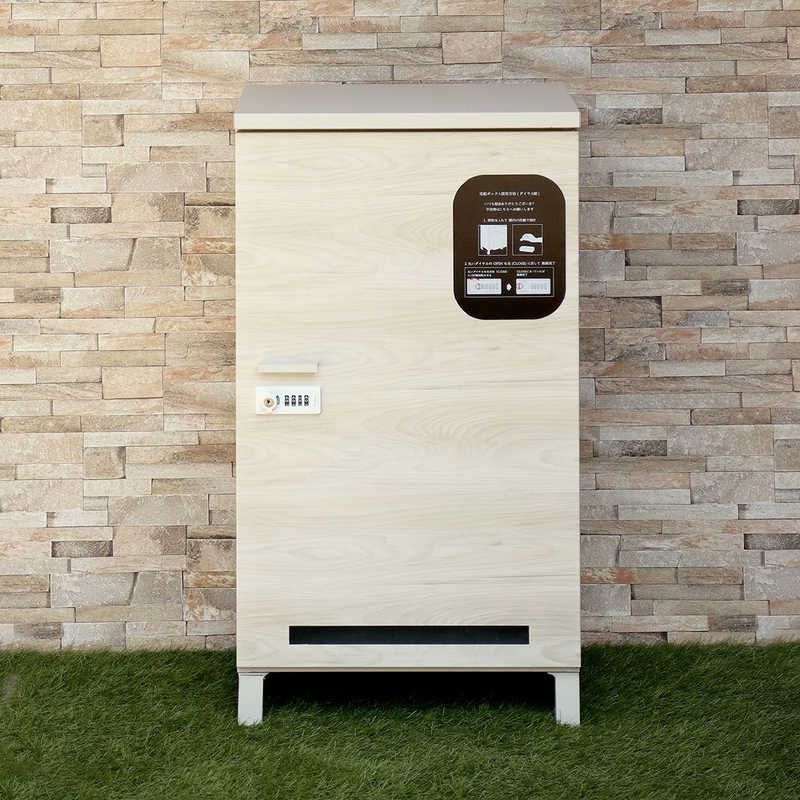 MOJYU 宅配ボックス Simone シモーネ グレージュ ホワイト木目 PBX092