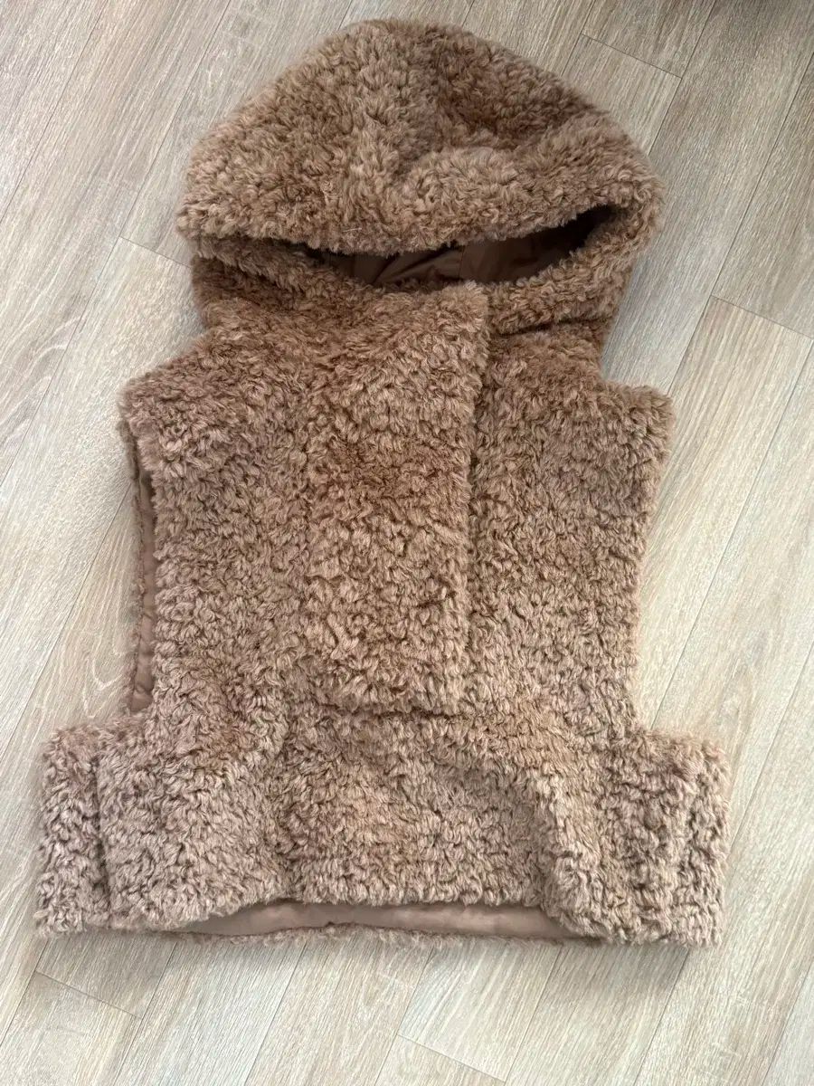 コス テディ シアリング ベスト ベスト xs