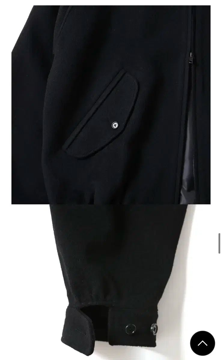 ウール ハリントンジャケット