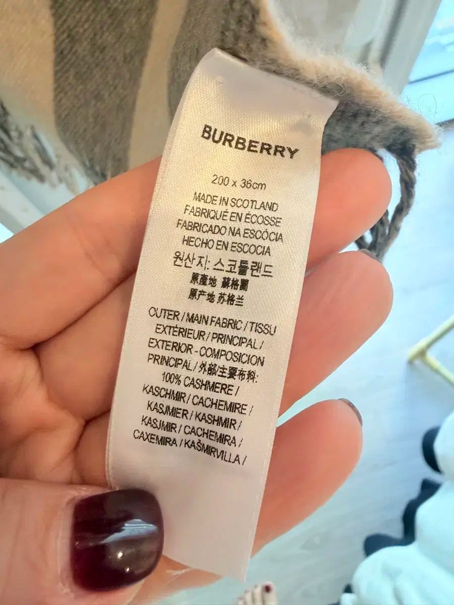  バーバリー カシミア マフラー チェック スカーフ リバーシブル マフラー 小物