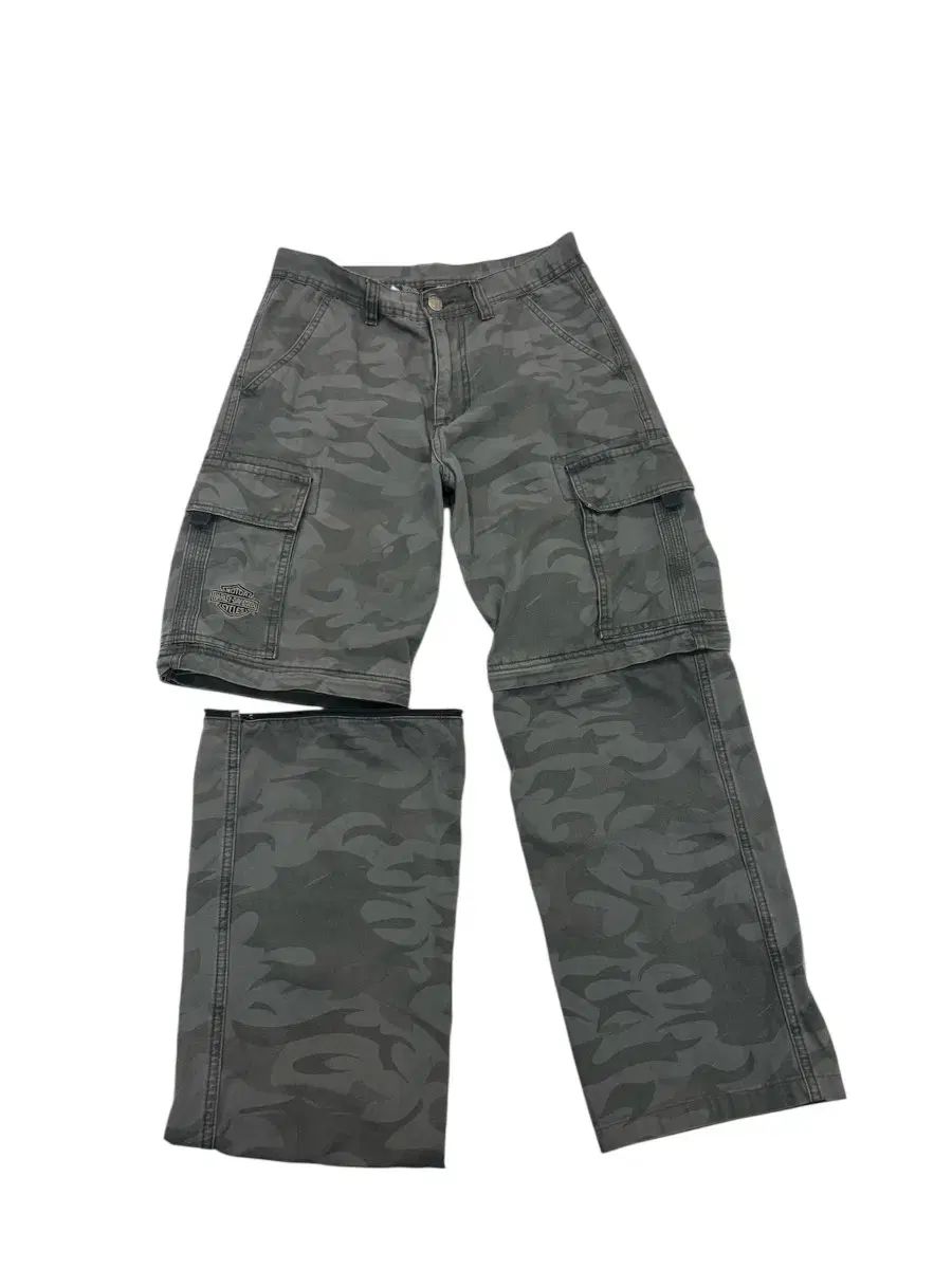 ハーレーダビッドソン カーゴ 2WAY カモフラージュ ズボン