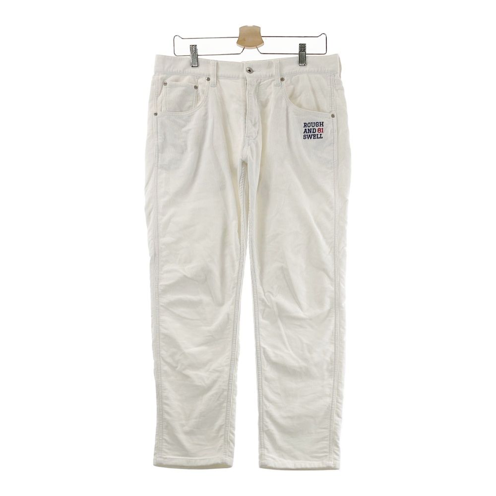 サイズ L ROUGH-SWELL ラフアンドスウェル ストレッチパンツ ホワイト系 240101552665 ゴルフウェア メンズ ストスト