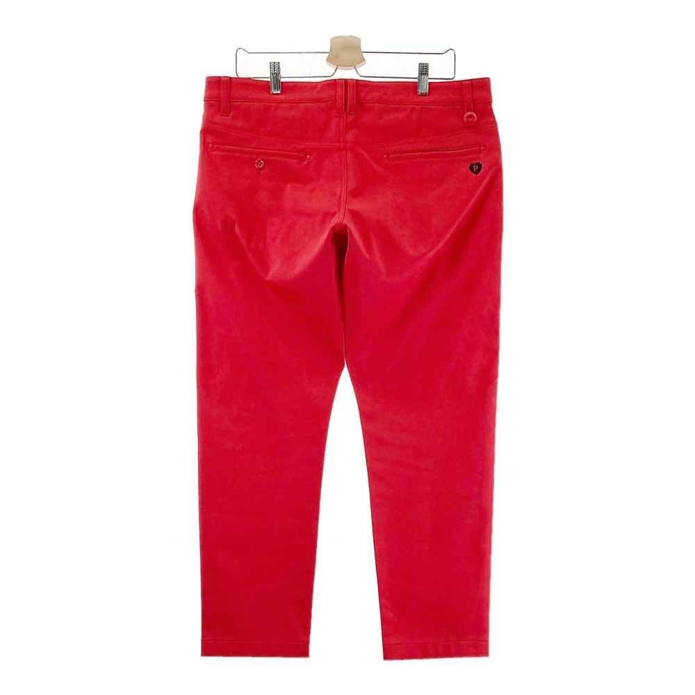 サイズ 7 PEARLY GATES パーリーゲイツ ロングパンツ レッド系 ゴルフウェア メンズ ストスト