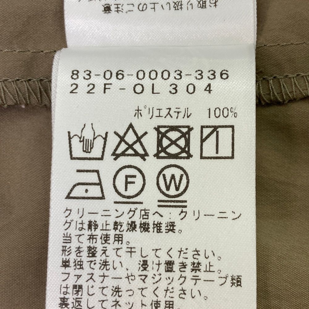  サイズ L BEAMS GOLF ビームスゴルフ ハーフジップ ベスト カーキ系 ゴルフウェア レディース ストスト ベスト レディースウェア