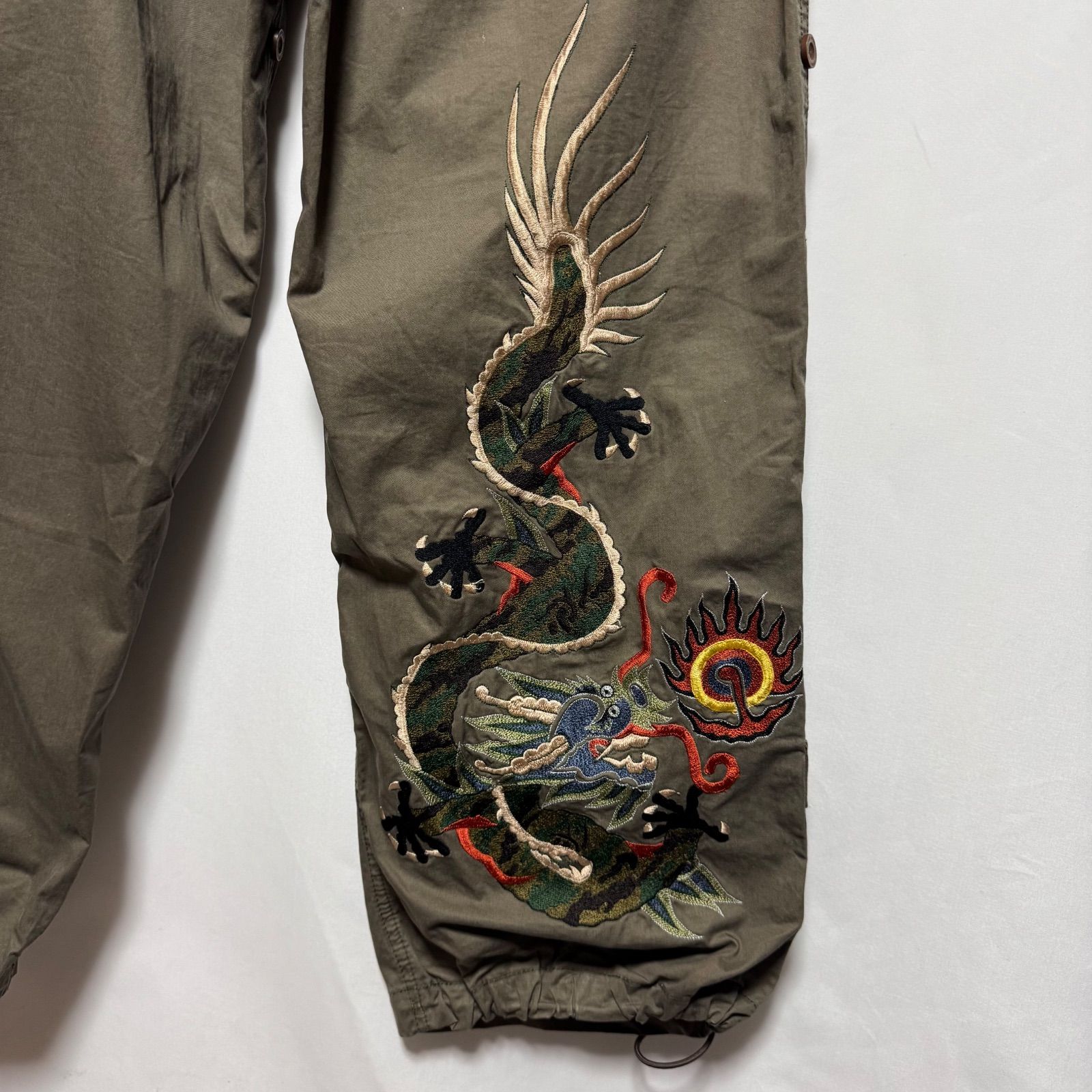 トレンド【maharishi マハリシ 【商品名】archive dragon embroidery